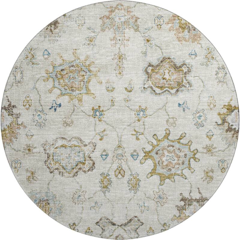 Premium Washable Super Soft Traditional Kashan Mayfield Rug