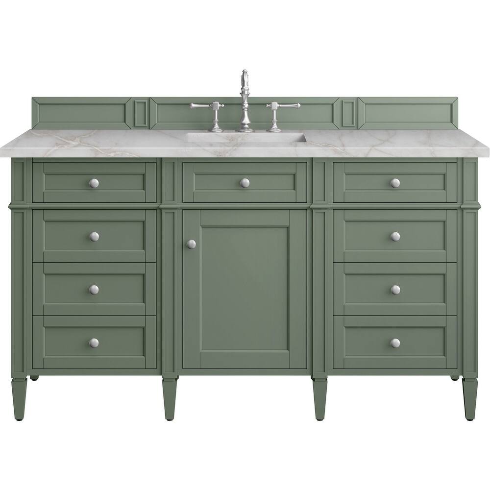 James Martin Vanities 650-V60S-FVSL Brittany 60" Free Standing Single