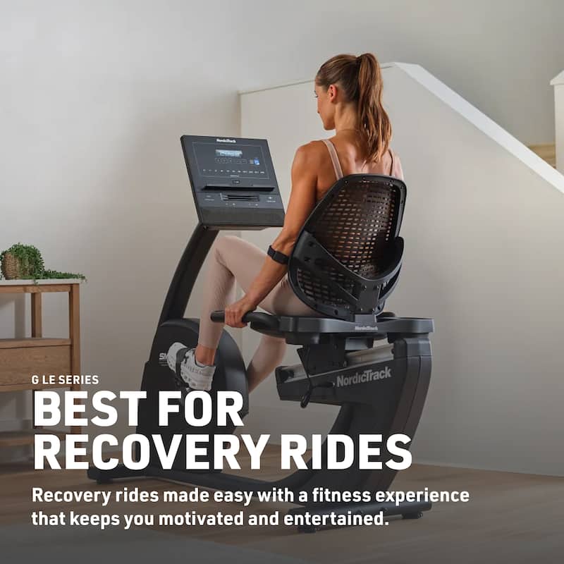 NordicTrack G LE Recumbent Bike for Recovery Rides