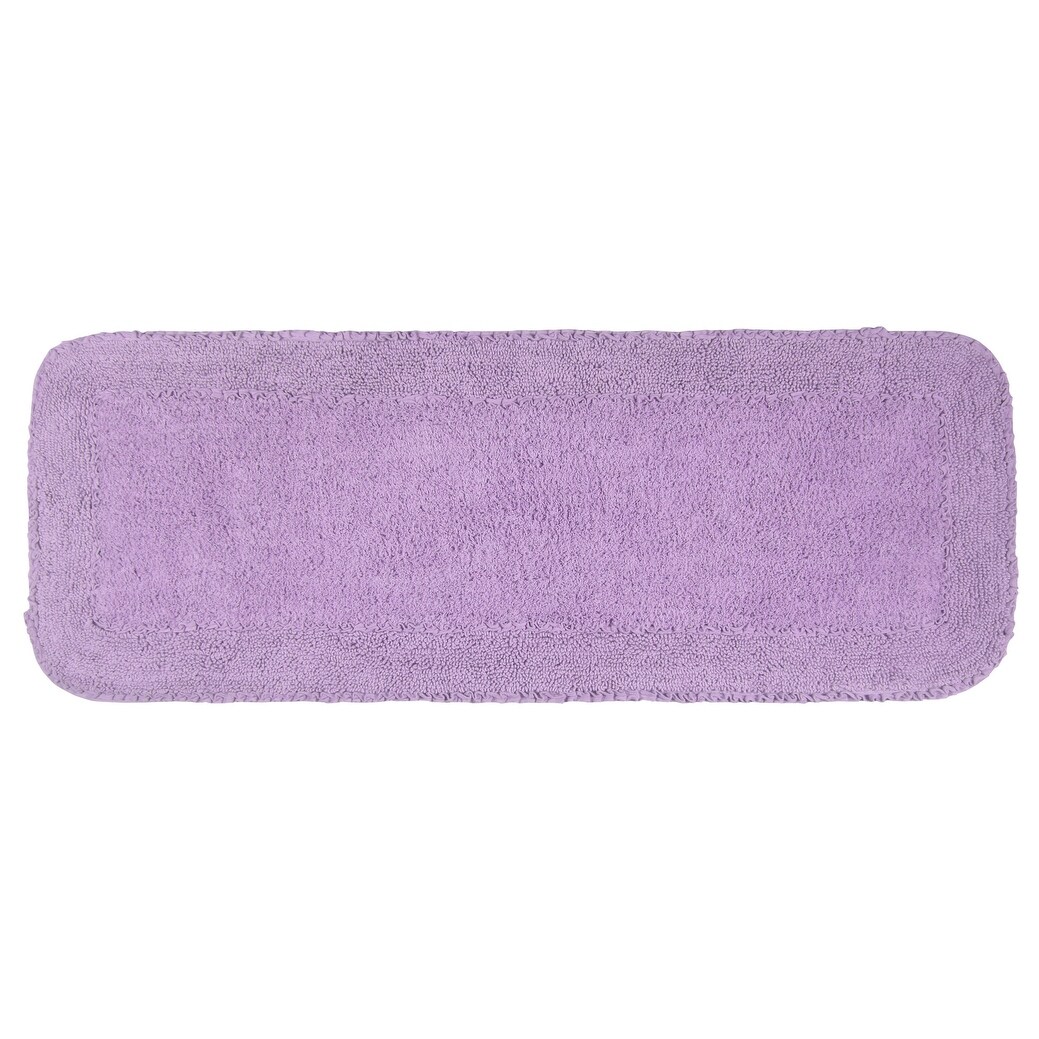 Radiant Collection Bathroom Rug, Cotton Soft, Water-image