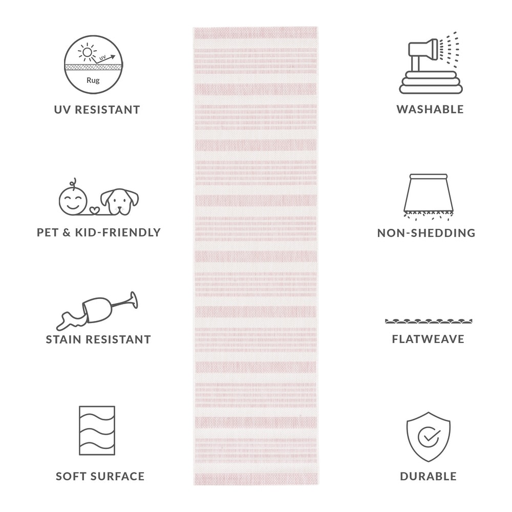 SAFAVIEH Courtyard Grietje Indoor /Outdoor Waterproof Patio Backyard Rug