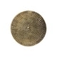 preview thumbnail 11 of 17, 20"L Metal Drum Accent Table with Hammered Design, Contemporary Side, End, and Nightstand Table for Living Room and Bedroom