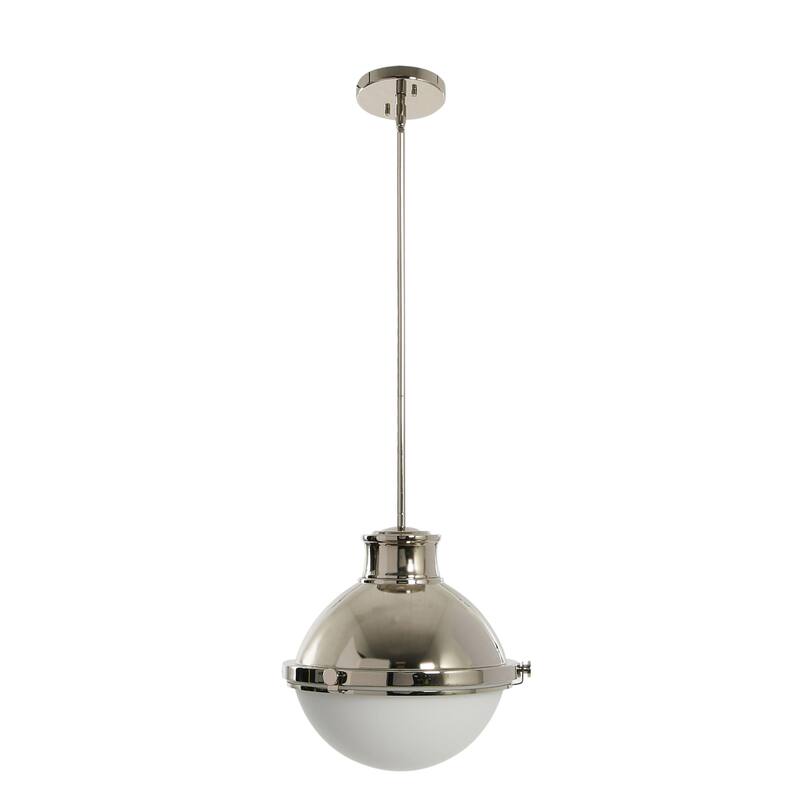 Robert Stevenson Lighting Cameron - Metal and Glass Ceiling Light