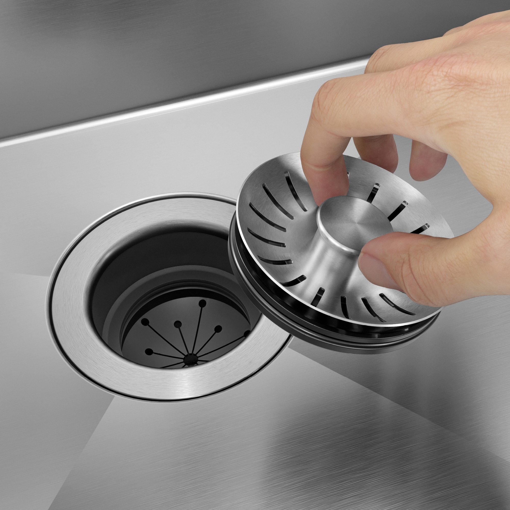 Kitchen Sink Stopper: Universal for Garbage Disposal