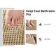 preview thumbnail 6 of 13, Bath Mat Super Absorbent Non Slip Bathroom Rug Washable