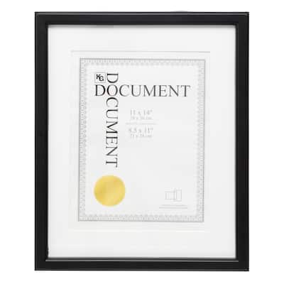 kieragrace KG Caspian Document Frame - Black - 11" x 14"