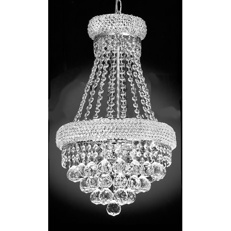 French Empire Crystal Chandelier Chandeliers Lighting Light Fixture - Chandeliers For Bedrooms by Overstock.com