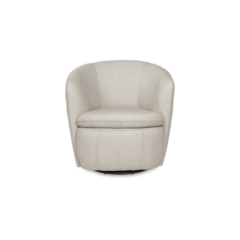 Signature Design by Ashley Kierreys Beige Swivel Accent Chair - 31.25" W x 29" D x 31.63" H