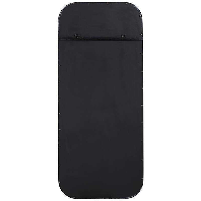 Uttermost Concord Black Tall Iron Mirror