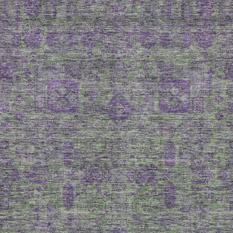 HomeRoots Oriental Transitional Rectangle Outdoor Rug