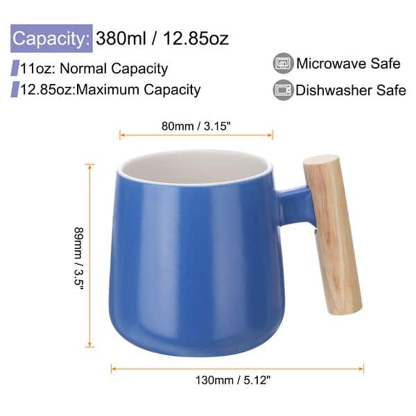 Ceramic Coffee Mug Set 12.85 Oz Handmade Ceramic Mugs Gift Box - Bed Bath &  Beyond - 41909566