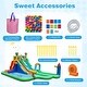 preview thumbnail 4 of 8, Gymax Inflatable Water Park w/Climbing Wall Basketball Rim Splash Pool - MultiColor