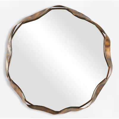 Uttermost 08225 Catch The Wave 41" Diameter Circular Flat Accent