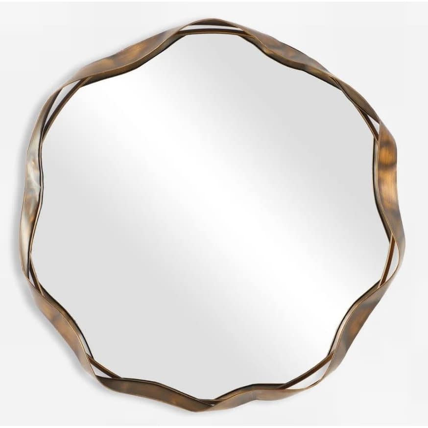Uttermost 08225 Catch The Wave 41" Diameter Circular Flat Accent