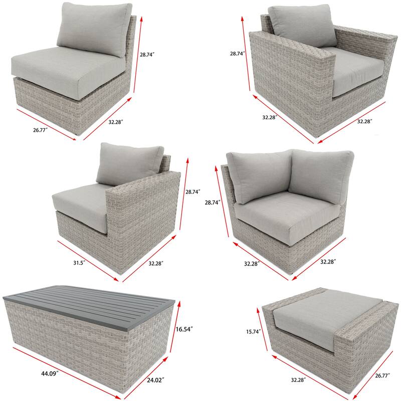 Avalon Bay 11-piece Deep Seating Set