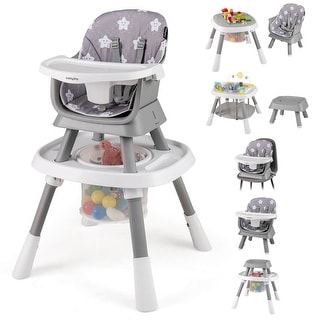 Babyjoy 16-in-1 Baby High Chair with Activity Center Booster Seat - See Details