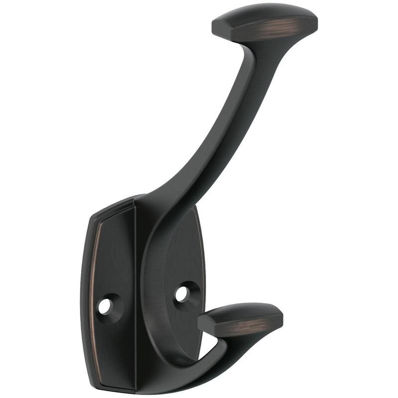 Amerock H37001 Vicinity Double Robe Hook - Oil Rubbed Bronze