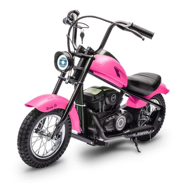 slide 2 of 41, Electric Motorcycle for Kids, 24V 250W Kids Electric Dirt Bike Pink
