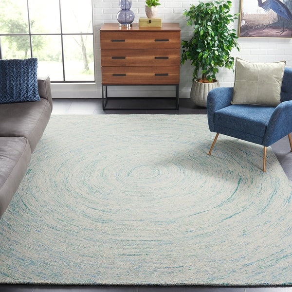slide 2 of 19, SAFAVIEH Handmade Ikat Jacey Modern Wool Rug