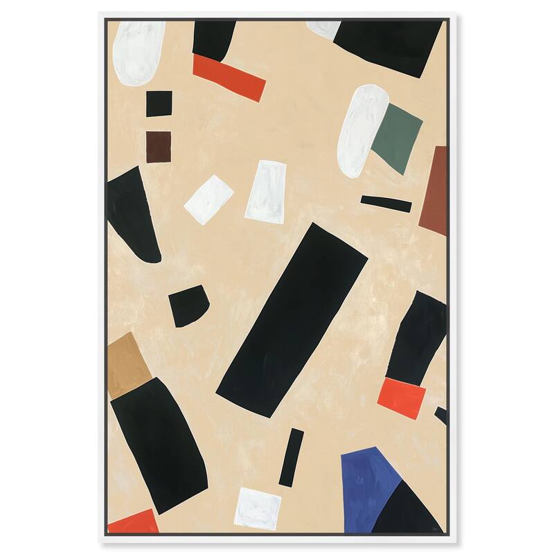 Mindscape Mosaic I Canvas by Art Remedy - White - 10" x 15"