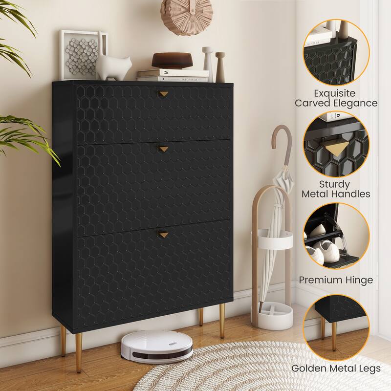 shoes cabinet for 24 pair shoes