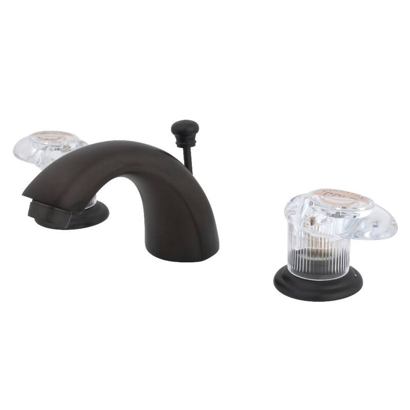 Kingston Brass Magellan 1.2 GPM Widespread Bathroom Faucet with Pop-Up