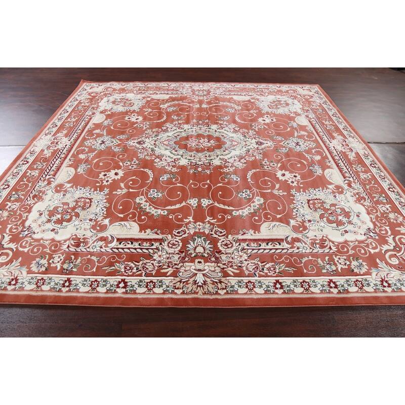 Floral Medallion Transitional Oriental Turkish Rug Traditional Carpet