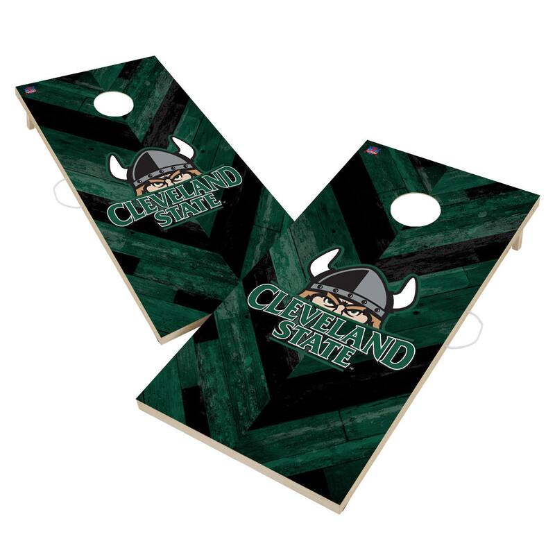 Cleveland State University Vikings Cornhole Board Set - 16 Years and Up