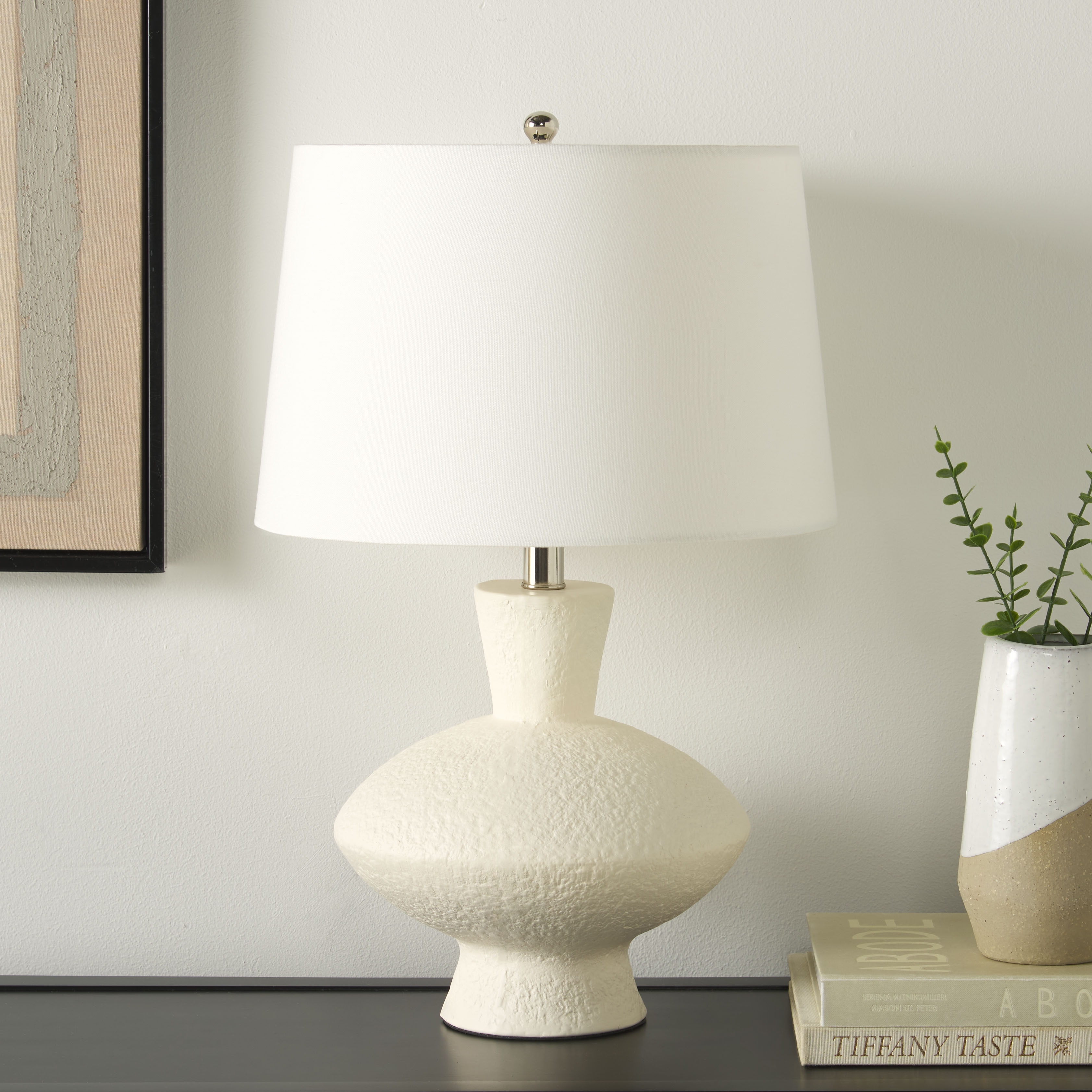 SAFAVIEH Jola 23-inch Ceramic Table Lamp - 14"W x 14"D x 23"H