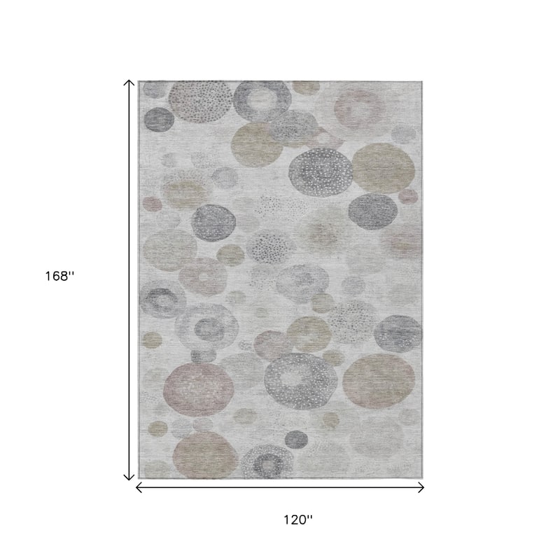 HomeRoots Geometric Transitional Rectangle Outdoor Rug