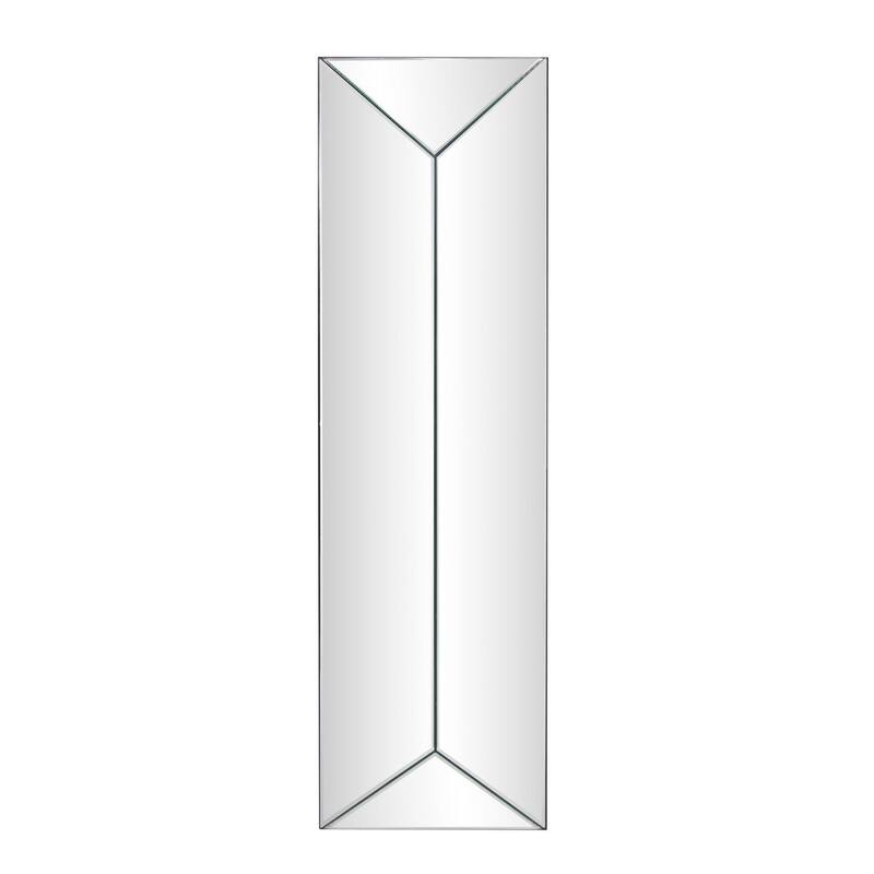 Allan Andrews Frameless Rectangular Beveled Mirror Panel