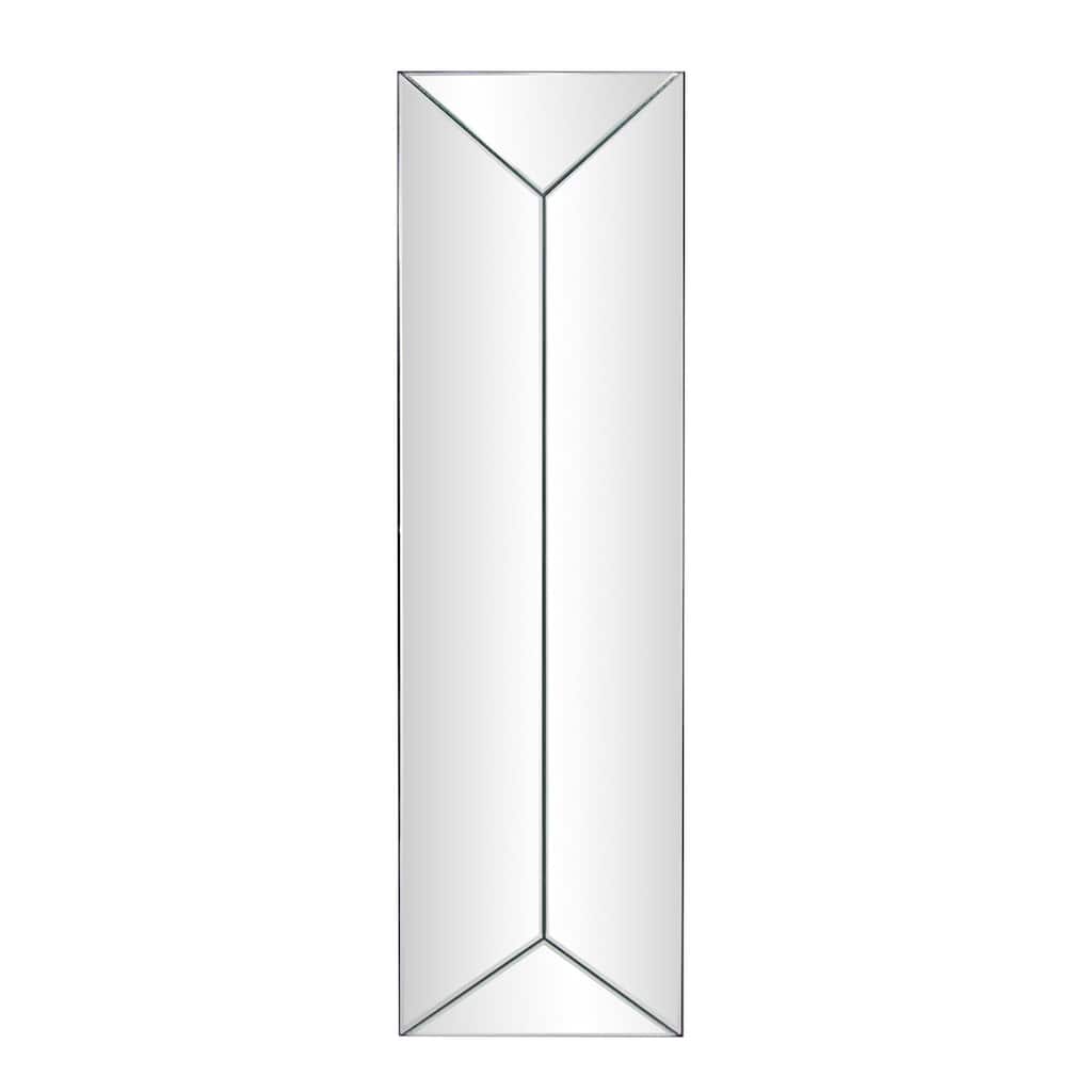 Allan Andrews Frameless Rectangular Beveled Mirror Panel