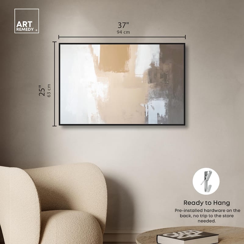 Solace in Softness II Canvas by Art Remedy