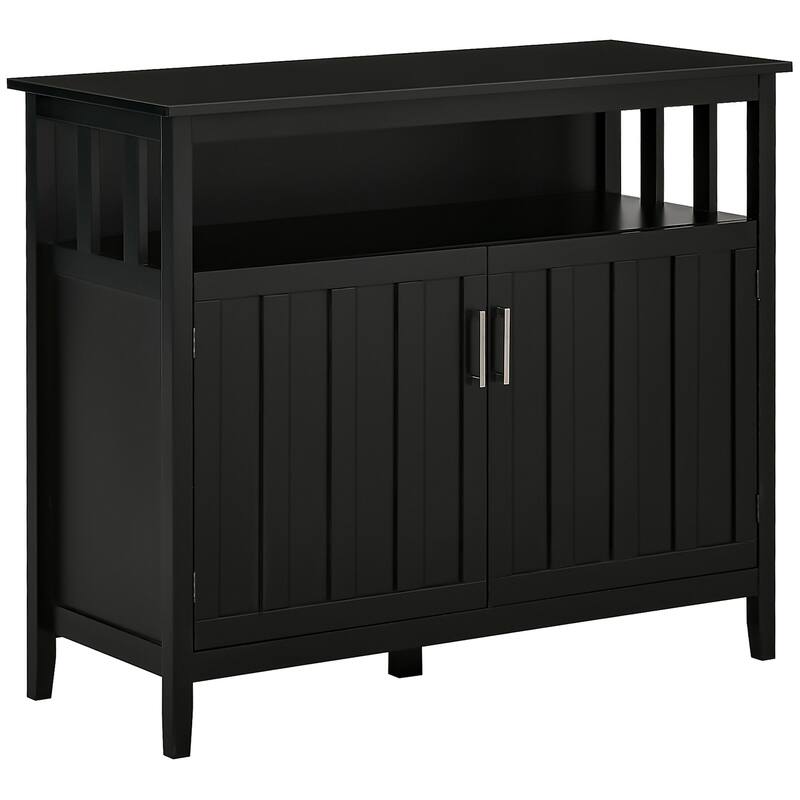 Sideboard Buffet Cabinet with 2 Doors and Adjustable Shelves