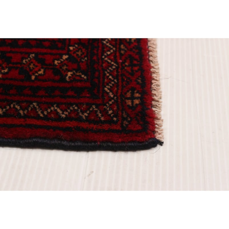 Teimani Red Rug 4'2" x 6'2" - 4'2 x 6'2