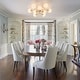 preview thumbnail 9 of 22, 38.5" Mid Century Semi Flush Mount Ceiling Light Modern Sputnik Chandelier