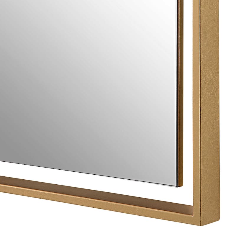 Uttermost 09754 Egon 29-7/8" W x 50" H Rectangular Framed Bathroom