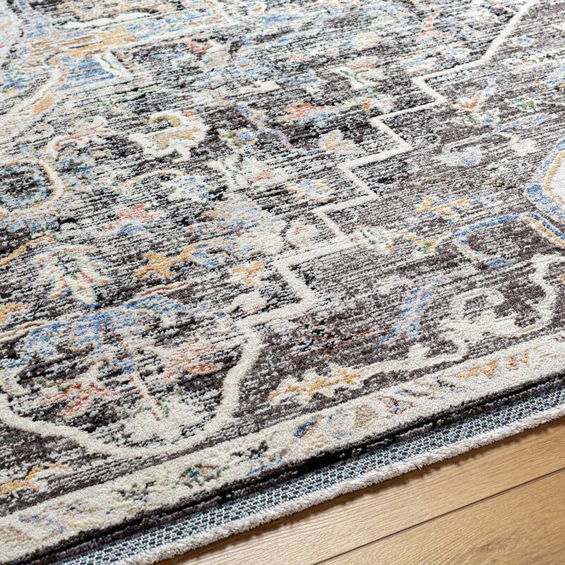 Livabliss Rivaldo Traditional Medallion Area Rug