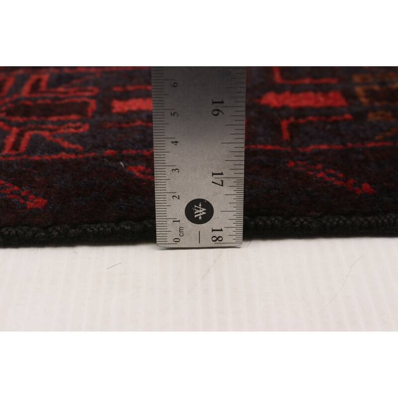 Teimani Red Rug 3'9" x 6'4" - 3'9 x 6'4