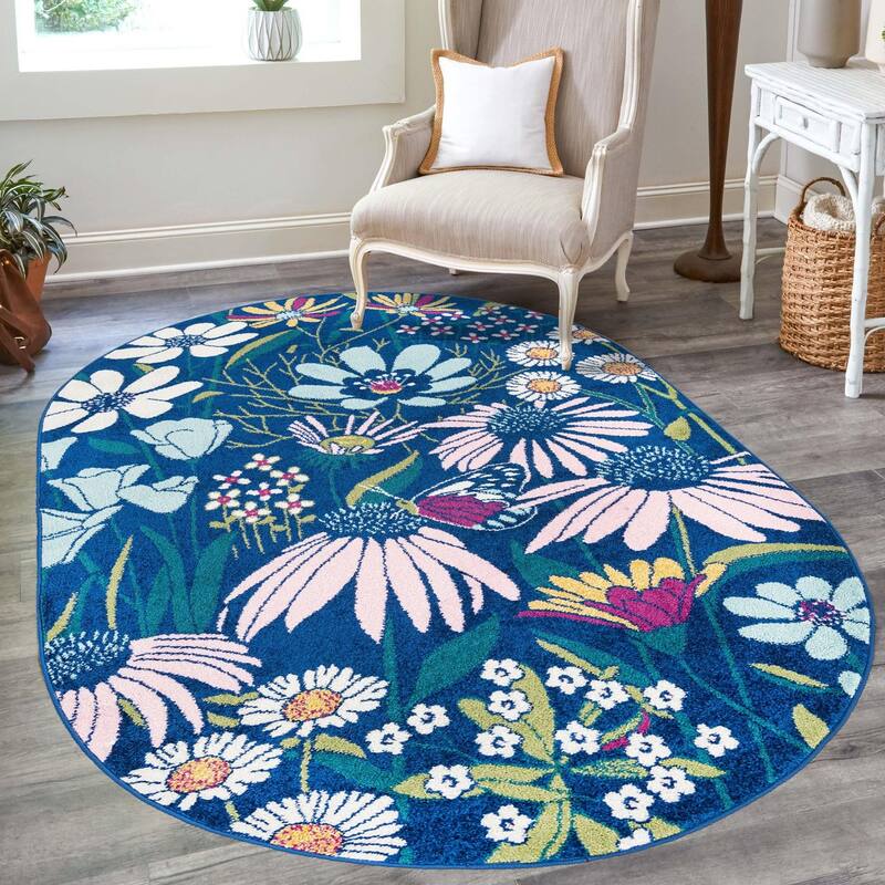 Contemporary Demdence Collection Area Rug