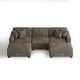 preview thumbnail 51 of 131, Oversized Chenille Modular Sectional Sofa Conversation Set with 2 Ottomans