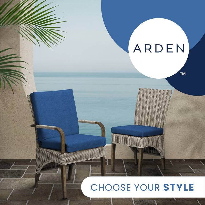ARDEN Basics Outdoor Midback Dining Chair Cushion
