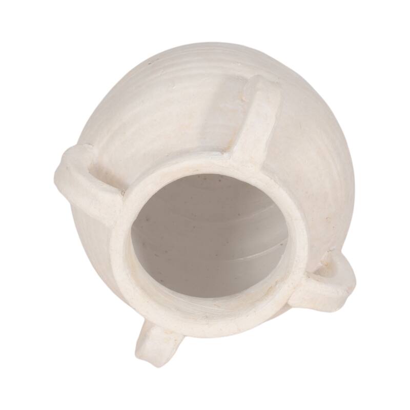 Sagebrook Home Multi Handle Jug, Black/White