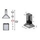 preview thumbnail 4 of 4, ZLINE 36" Island Mount Range Hood in Stainless Steel (697i-36)