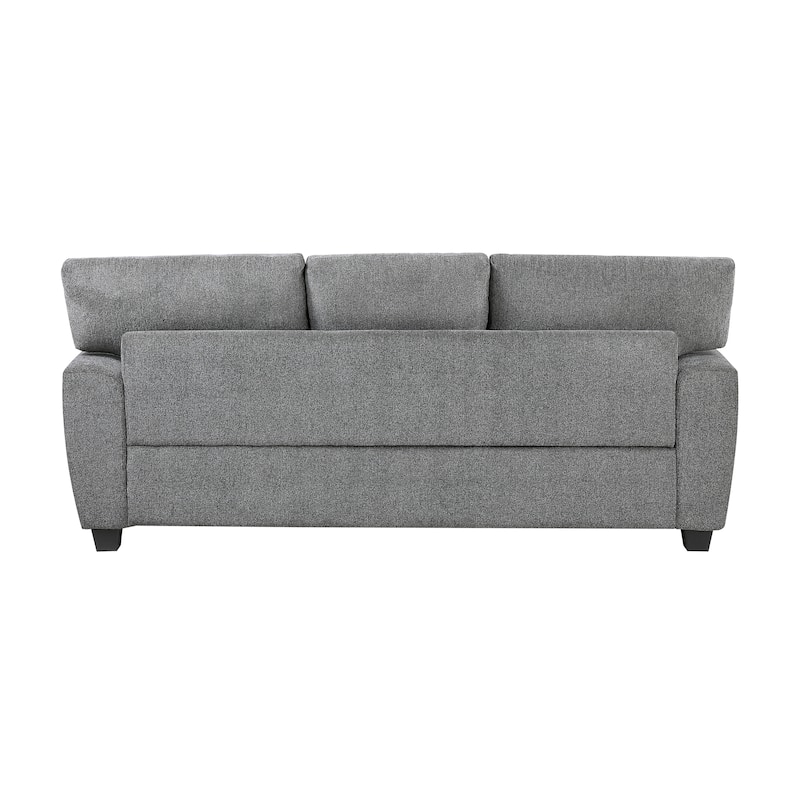 Windsor Chenille 2-Piece Living Room Sofa Set with Nailhead Trim
