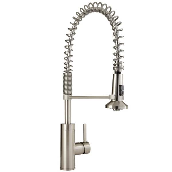 Mirabelle MIRXCPS100 Presidio Pull Down Pre-Rinse Kitchen Faucet with ...