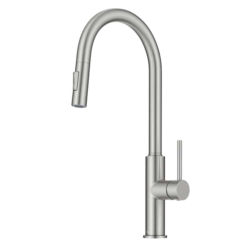 KRAUS Oletto Outdoor Kitchen Pull Down Sprayer Stainless Steel Faucet