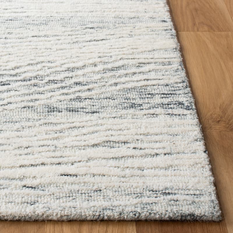 SAFAVIEH Handmade Metro Annarosa Modern Abstract Wool Rug