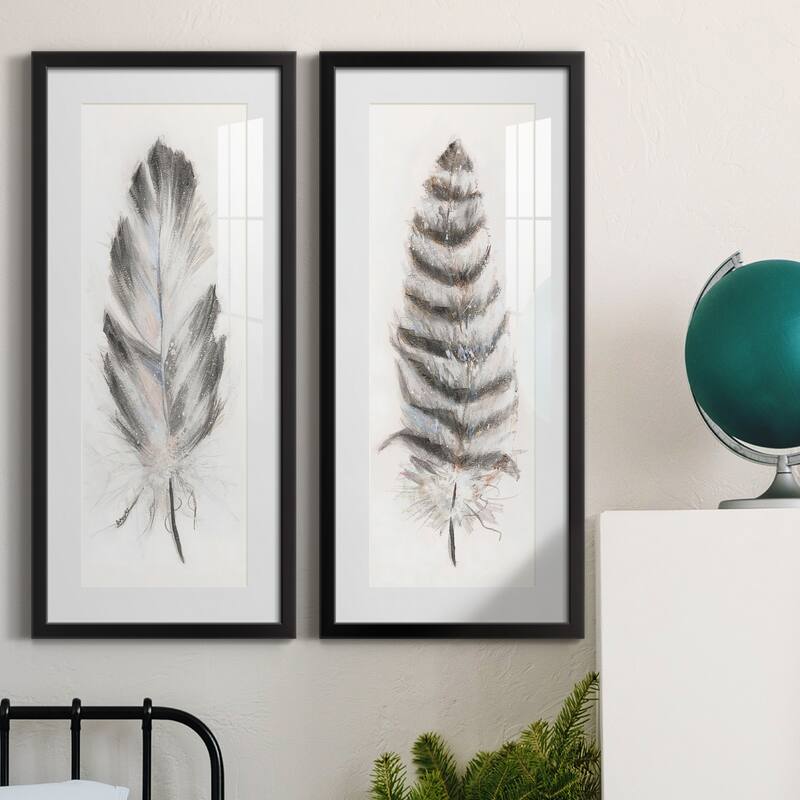 Feather Fancy I-Premium Gallery Framed Print - Ready to Hang