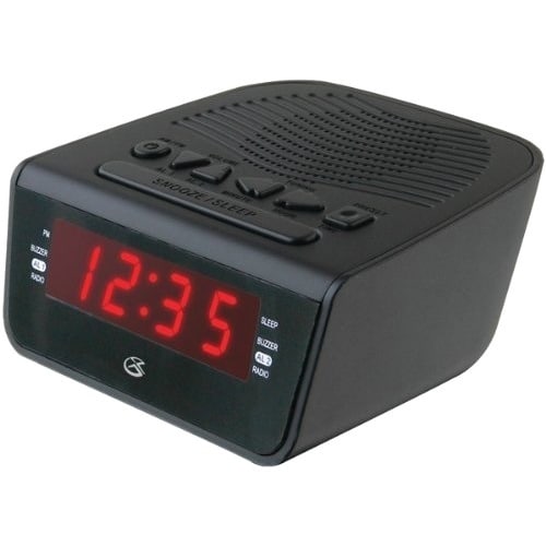 "GPX C224B GPX C224B Desktop Clock Radio - 2 x Alarm - AM, FM"